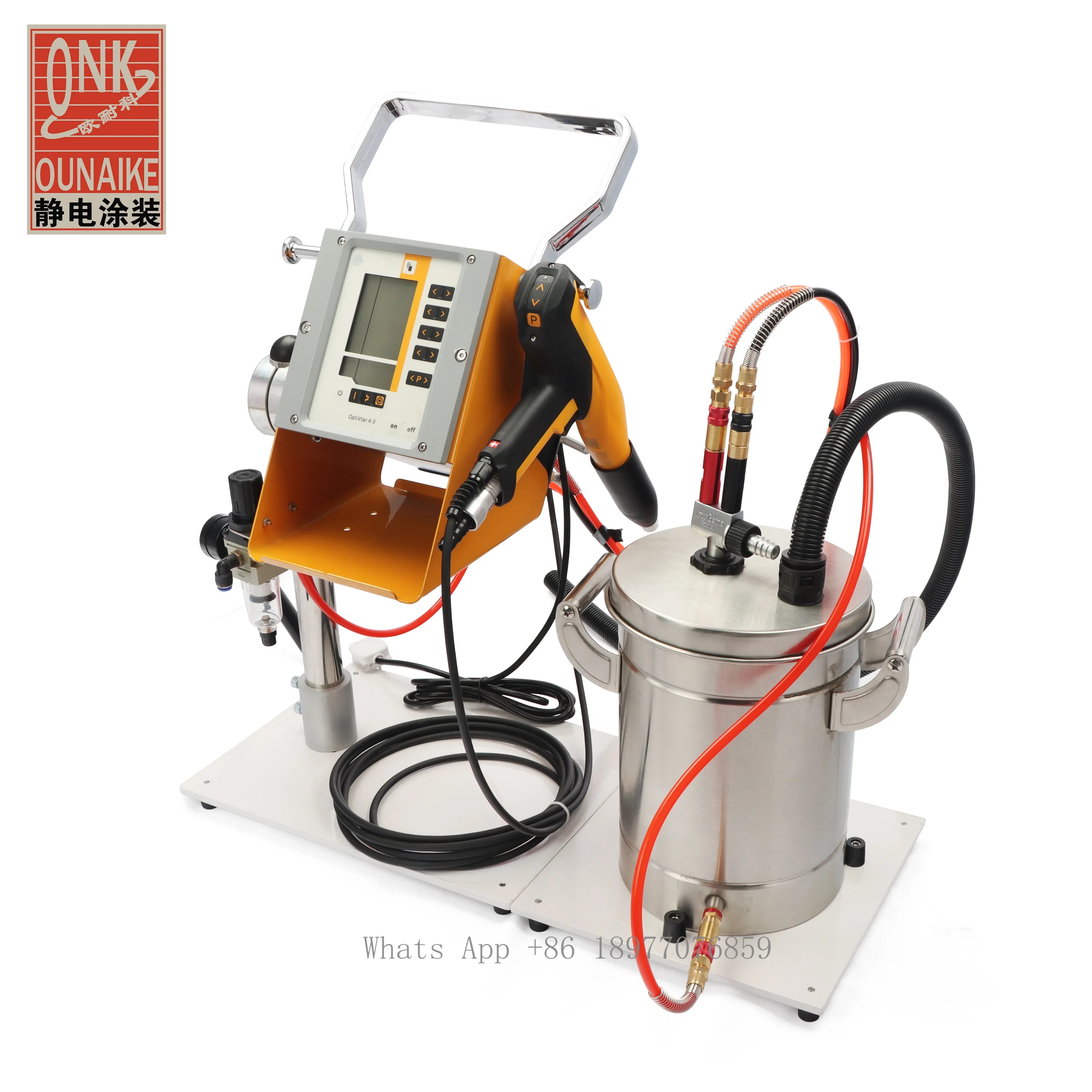 Factory Price Lab Portable Electrostatic Powder Coating / Spray Machine / Equipment