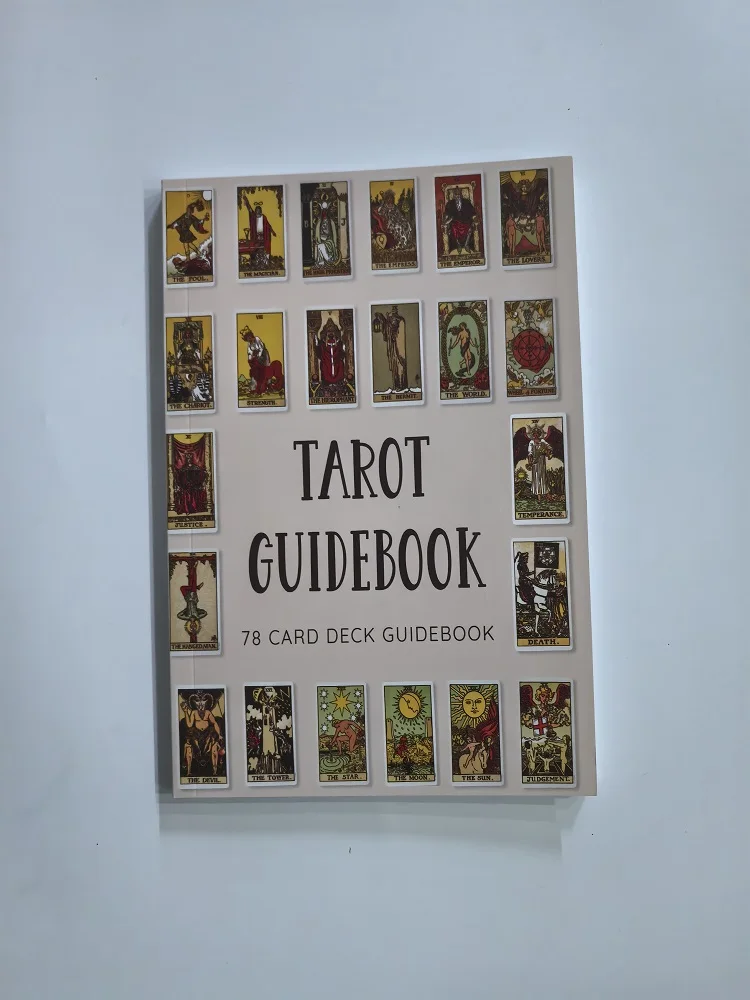 

ГИДБОК TAROT 78. КАРТОВНАЯ ДЕКА. ГИДБОК: Руководство по психическому Таро. Книга для чтения. Английская книга.