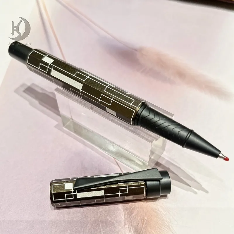 1 Stück Yongsheng 9678 Neuartiger achteckiger Füllfederhalter, einzigartiger Design-Stift, perfekt als Geschäftsgeschenk, Bürogeschenk, Festgeschenk – Detail 6