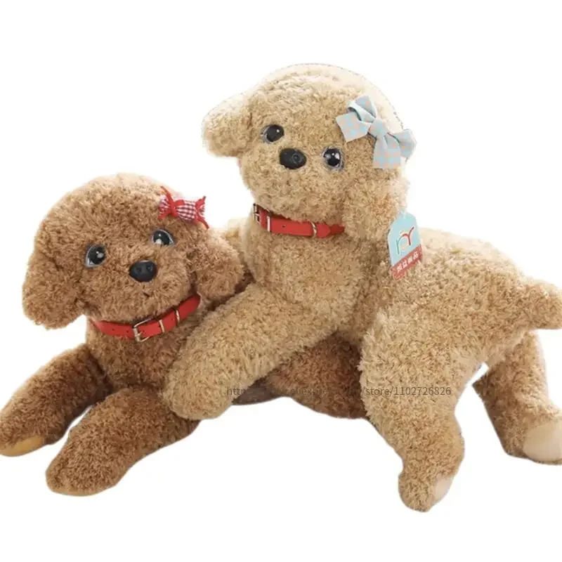 35/55 cm Echtes Leben Teddy Hund Pudel Plüsch Spielzeug Suffed Tier Puppe Für Weihnachten Geburtstag Geschenk