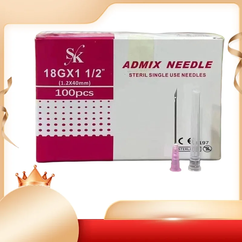 100pcs/box SUBCISION -NOKOR NEEDLE BEST QUALITY, Available in 18G Sterile Pack, Single Use Economy