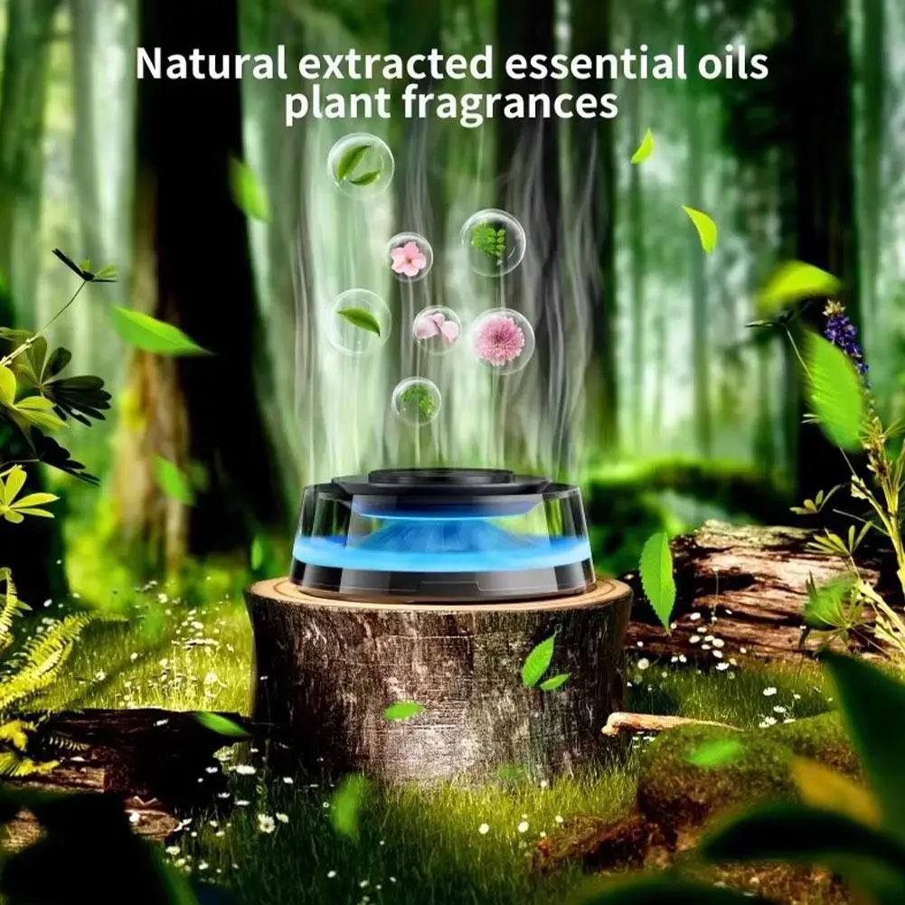 المحمولة المشهد الروائح شاحن لاسلكي جو مصباح وآلة الكل في واحد استخدام المزدوج المنزل سيارة W3R5 #2