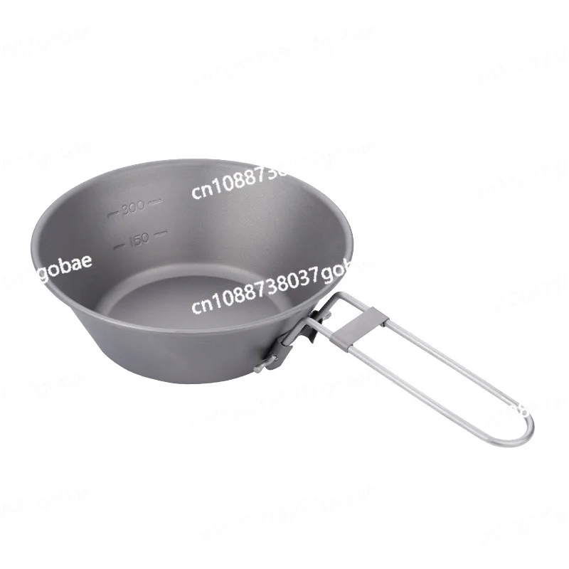 

Outdoor camping Portable tableware Cookware Hangable Handle Foldable