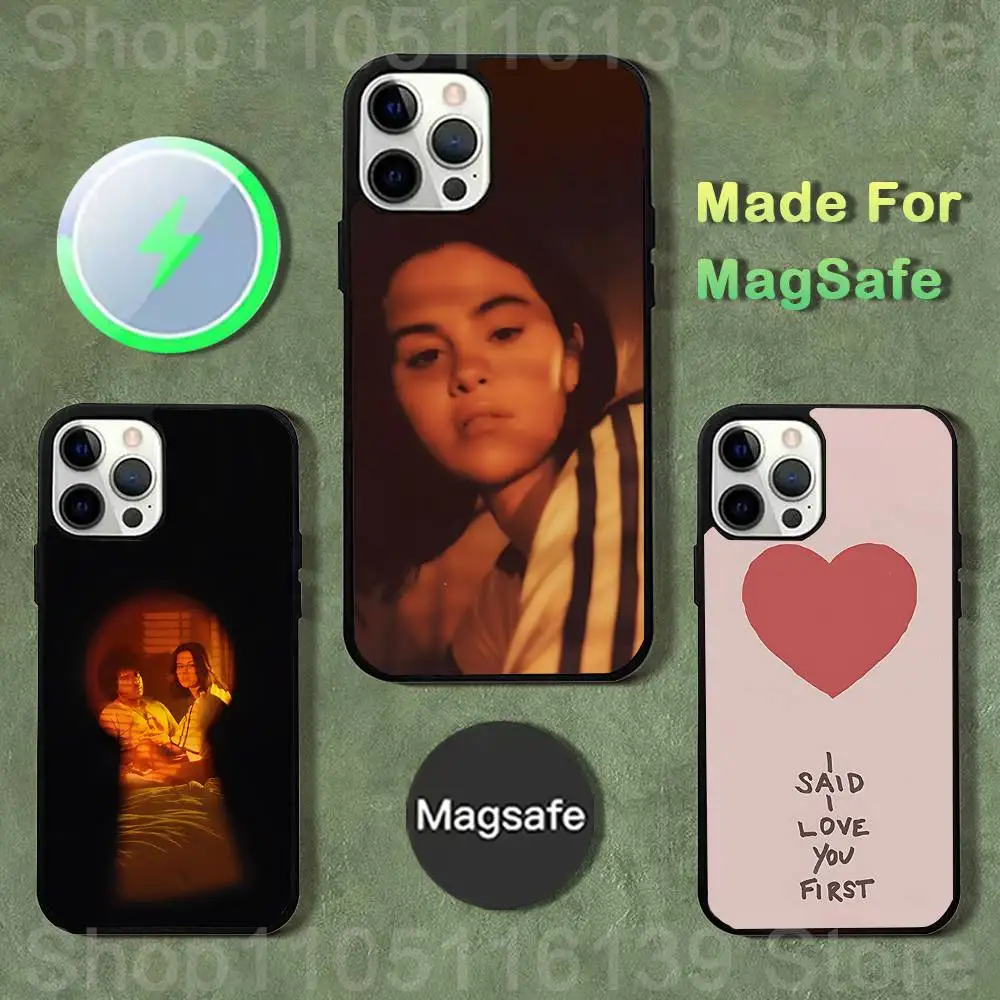 

Selena Gomez i Said Love You First iPhone Case 17,16,15,14,13,12,11,Pro,Max,Plus,Mini,SE4,E Magnetic Magsafe Wireless Charging