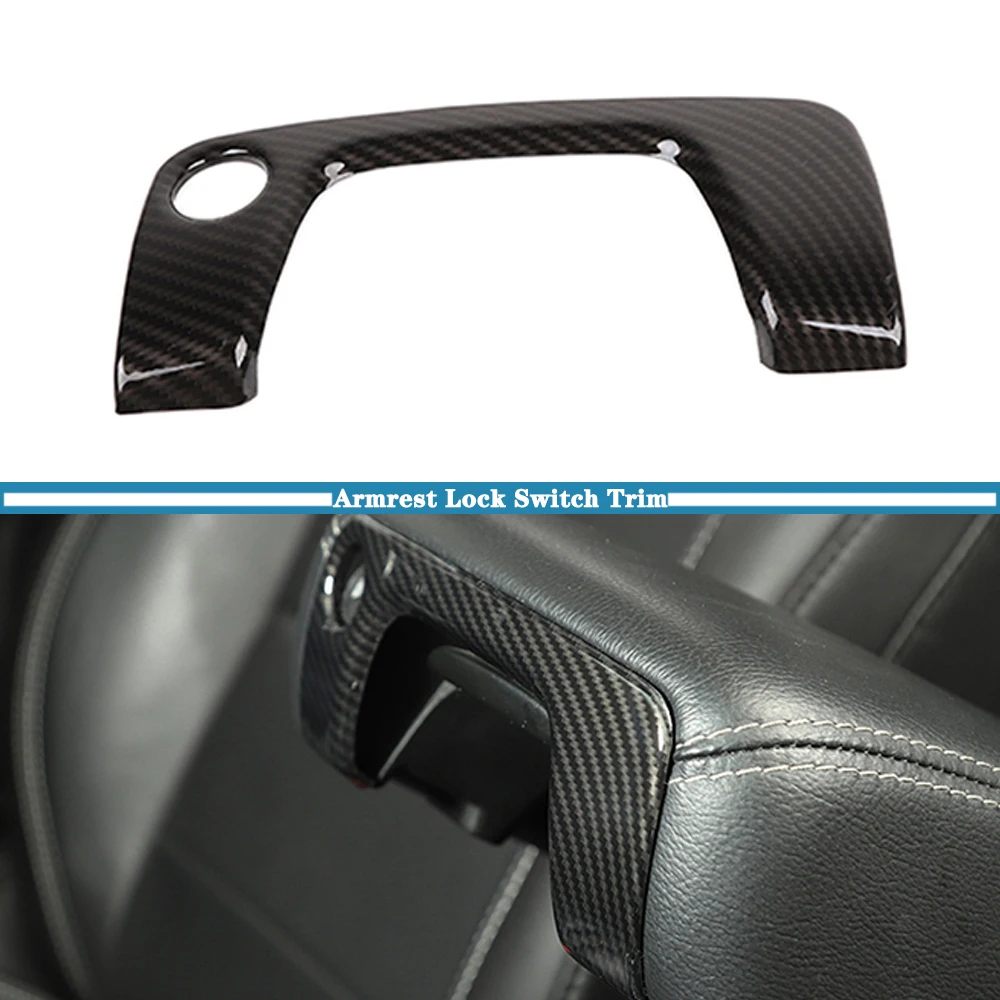 

Центральная консоль автомобиля, подлокотник водителя, защелка, переключатель, накладка для Jeep Wrangler JL Gladiator JT 2018-2024+, аксессуар для интерьера