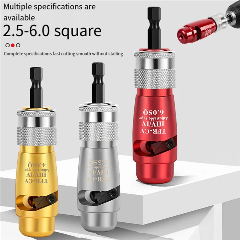 ETRT Cable Wire Stripper And Twister, Cable Twisting Stripping Tool With Wrench, Portable Power Drill Wire Stripper 2.5 Easy Ins