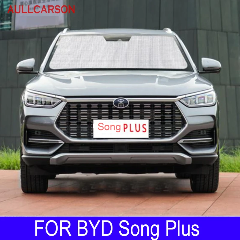 

For BYD Song Plus DMI EV Sunshades UV Protection Curtain Sun Shade Film Visor Front Windshield Cover Protector Car Accessories