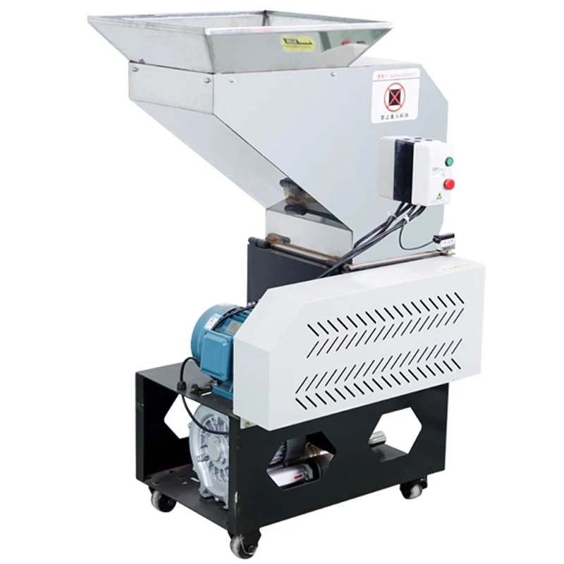 Plastic Crusher Industrial Medium Speed Silent Machine Side Crusher Injection Molding Machine Recycling Type Feeder Plastic Crus