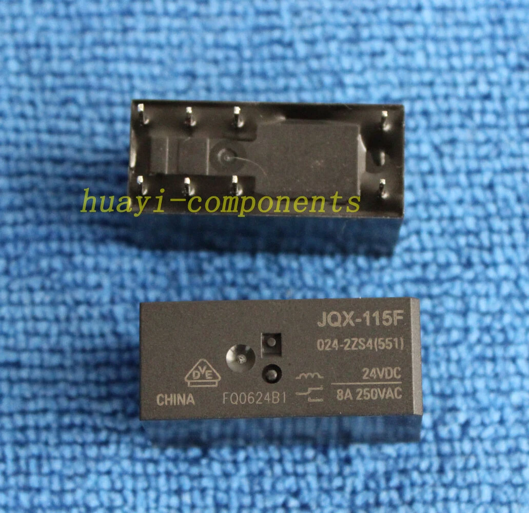 1PCS JQX-115F-024-2ZS4 (551) Relay 8-pin 24VDC 24V