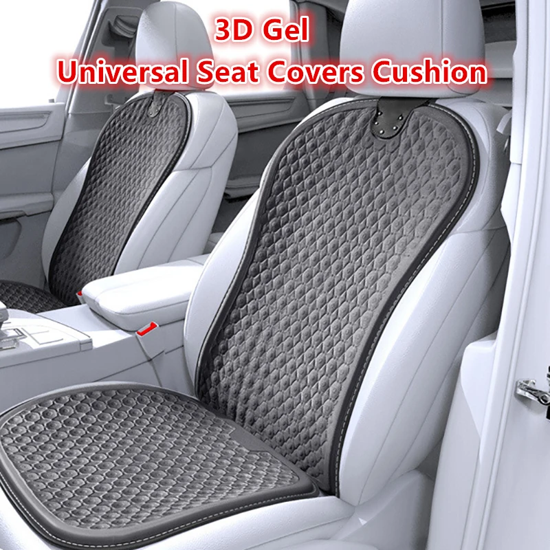 Car Gel Seat Cushion Pad Breathable Shivering Cool Gel Cooling Pad Universal Auto Butt Relif Mat Chair Ventilation Sheet