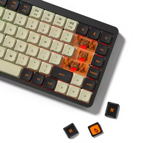 138 Keys Low Profile Double Shot PBT Keycaps Custom Carbon Slim PC Keycaps for Cherry Gateron MX Switches Mechanical Keyboard