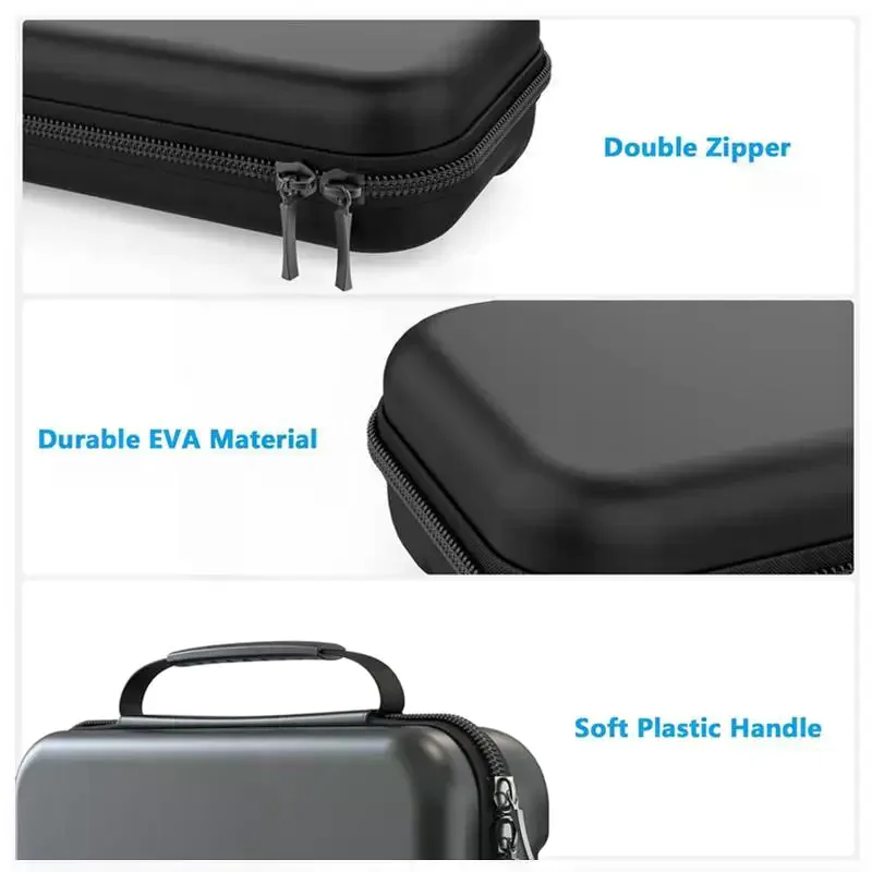 1 Pc Large Capacity Lightweight Waterproof Portable Carrying Case Switch Console Accessory Protection Bag for Travel & Storage