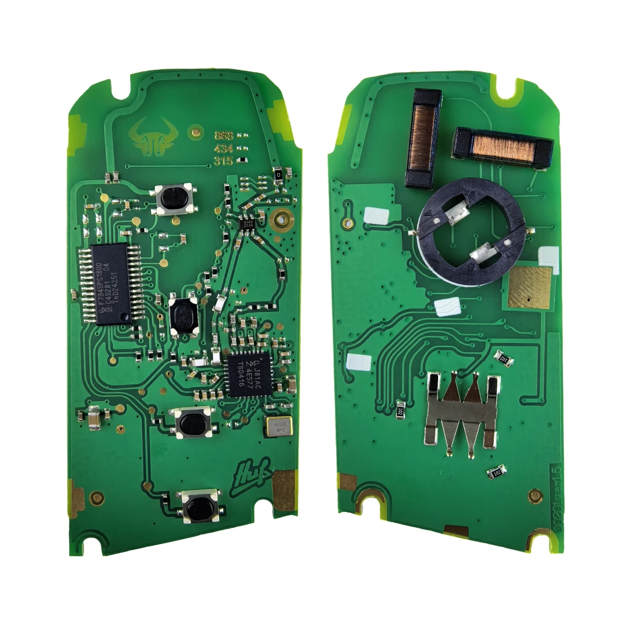 Jingxin 3/4-Tasten-Fernbedienung für BMW 5 7 F-Serie FEM / BDC, CAS4, CAS4+ 2012-2017 YGOHUF5662/YGOHUF5767 315/433/868Mhz Neu – Detail 2