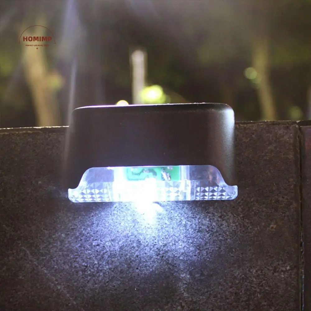 

Decoration Waterproof Solar Light IP44 Solar Power LED Light Black Cover Cold White Garden Light Stair