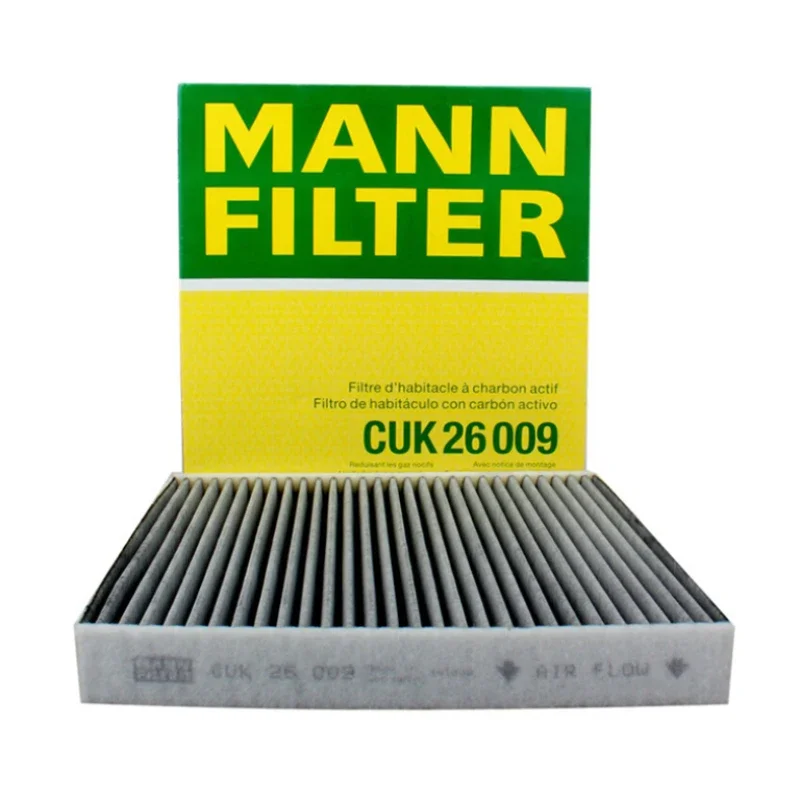 MANN FILTER CUK26009 FP26009 Cabin Filter For VW Volkswagen Golf Sportsvan Tiguan Variantn, SKODA Octavia Superb, SEAT Leon III