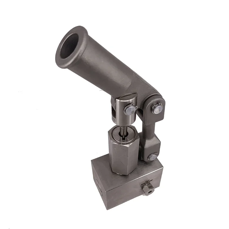 

USUN Brand Model: HP-SS-2A Stainless Steel 316 Max. Outlet Pressure 5000Psi Manual Operated Oil Hand Pump for Wellhead Equipment