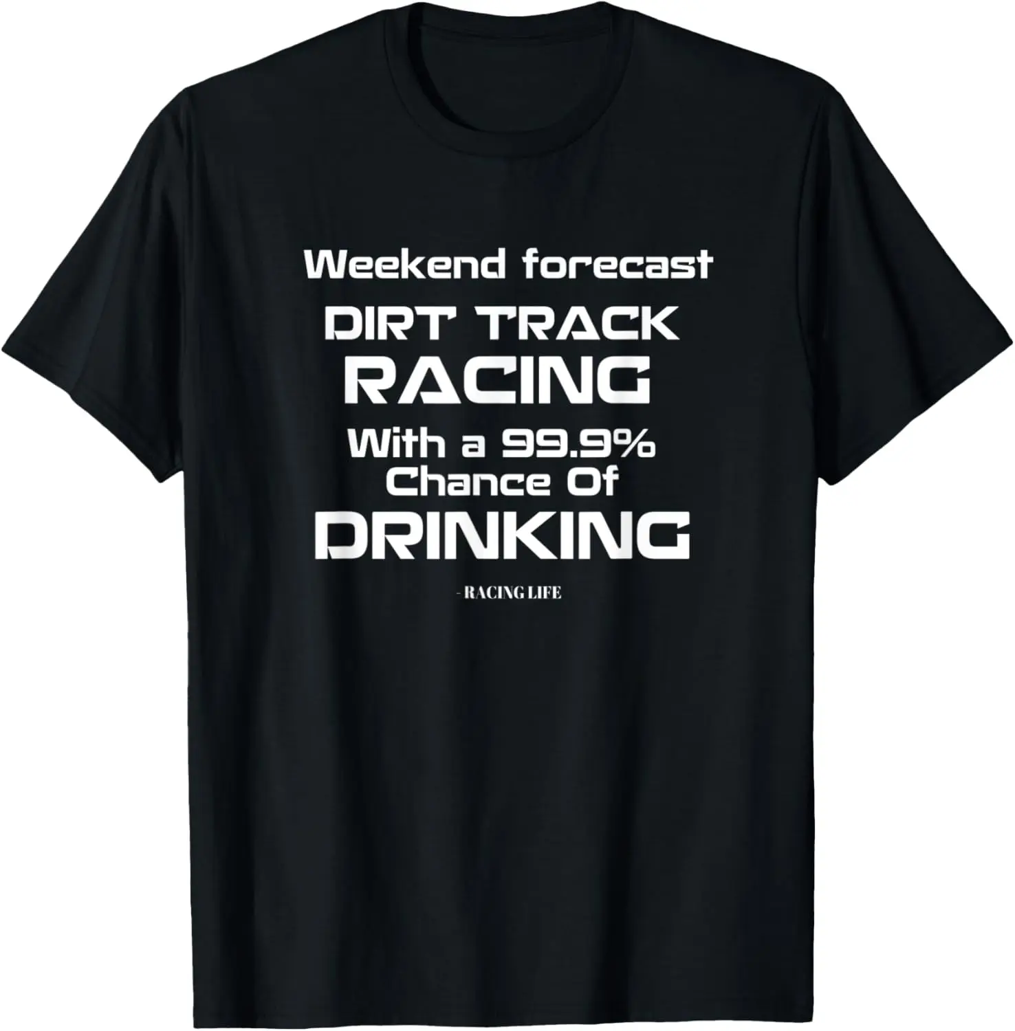 Stock Car Sprint Car Racing Funny Dirt Track Racing Race T-Shirt