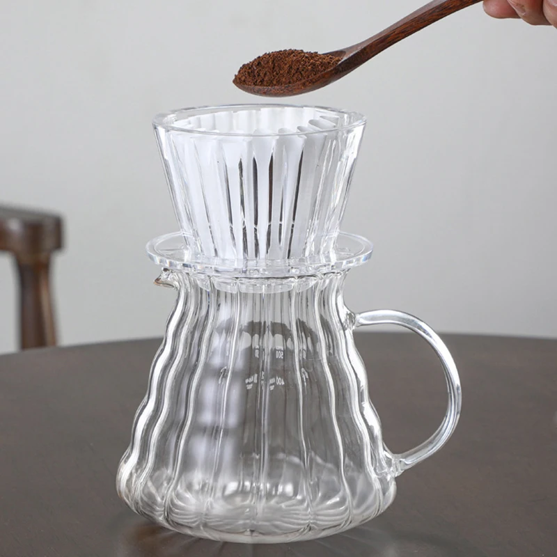 Transparent Acrylic Coffee Dripper Professional Pour Over Cone Coffee Filter Cup Household Café Utensils〔2025E〕 - Image 2