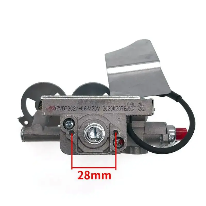 مجموعة مفاتيح موقد غاز الجسم ذات الصمام الحراري، إشعال الغاز الطبيعي وحماية من اللهب مع مفتاح صمام الملف اللولبي #3