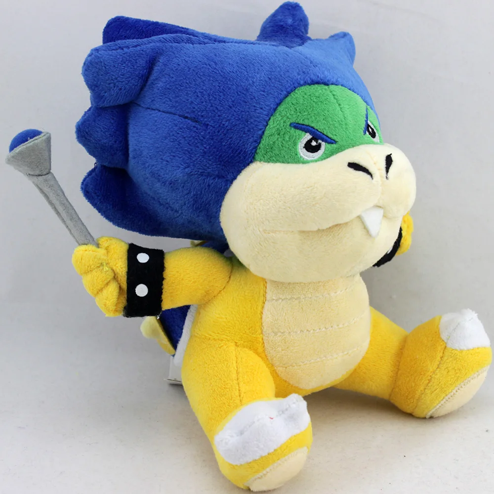 Super Mario Bros. Wonder Ludwig Bowser Koopa JR 8 inches Stuffed Animal , Nintendo 3D worlds Odyssey Maker Character Plush Toy