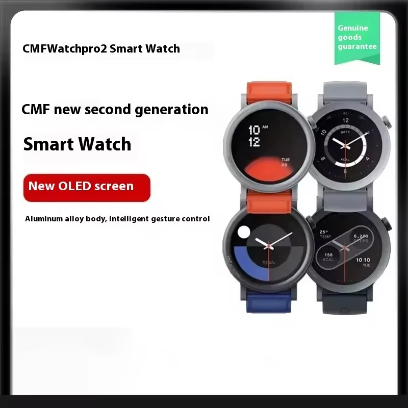 CMF By Nothing Watch Pro 2 Bluetooth Smart Electronic Bracelet Custom Waterproof Pedometer Watch For iphone/Android [In Stock]