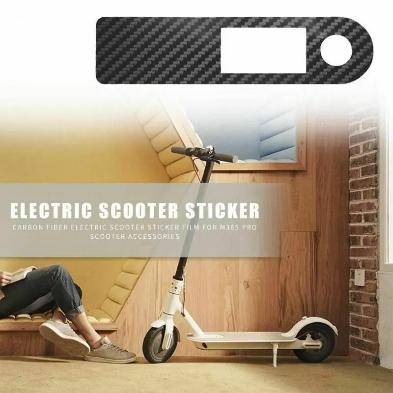 Electric Scooter Sticker Carbon Fiber Waterproof Anti-Slip Protective Film For Xiaomi Mijia M365 Pro Scooter Accessories