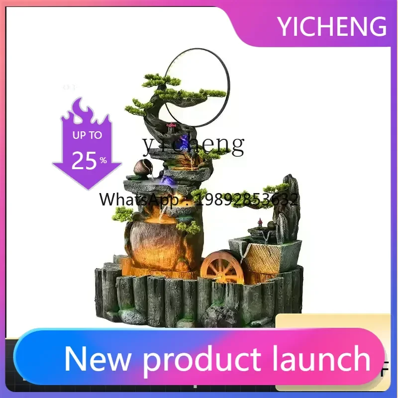 

BJ Flowing water ornament living room making money corner entrance courtyard landscape small fish pond fountain