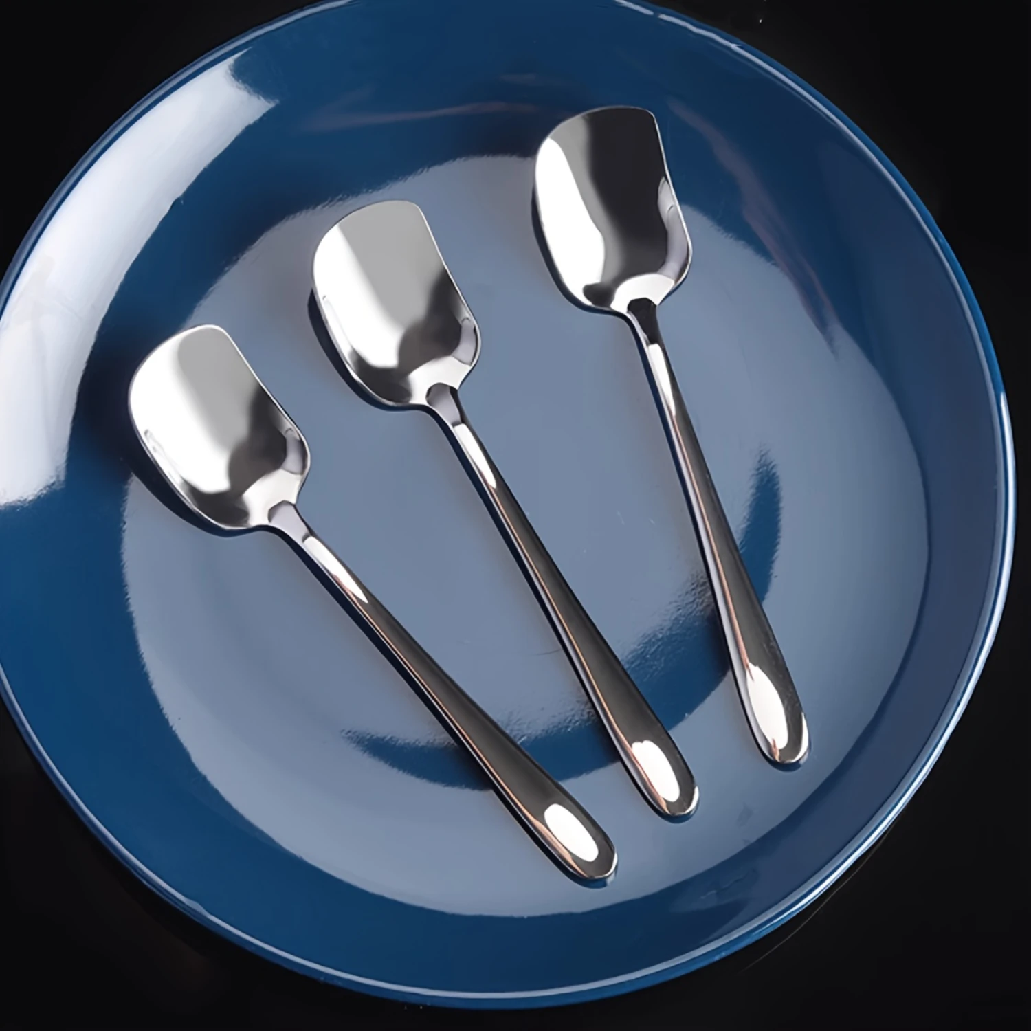 

Stainless Steel Ice Cream Spoons - Perfect for Desserts and Yogurt