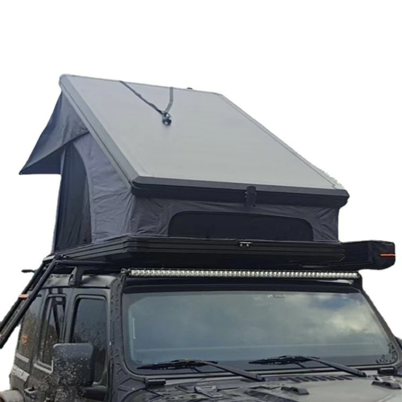 Aluminum car roof tent folding pickup hard top plus canopy