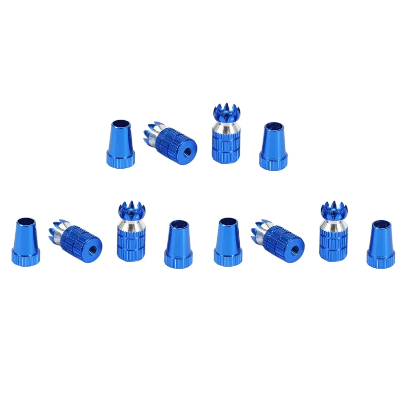 3X Aluminum RC Transmitter Stick Ends Controller Thumb Rocker M3 Thread For TX Futaba / Frsky Blue