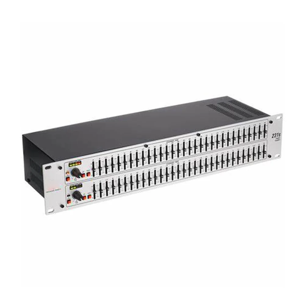 dbx231S dbx 231S dual 31-band high-end feedback canceller electronic professional 48kHz sample rate for sound graphic equalize