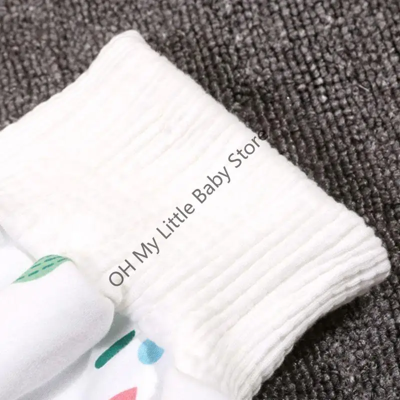 M76C الوليد الطفل مقاوم للماء القطن سروال التدريب القماش الملونة الحيوان ديناصور طباعة حفاضات تنورة سرير وسادة فراش