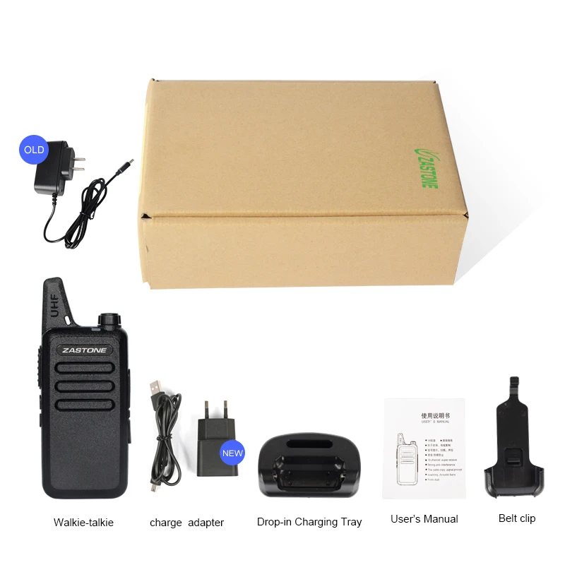 UHF トランシーバー ZT-X6 トランシーバー 400-470MHz ハンドヘルド双方向ラジオ