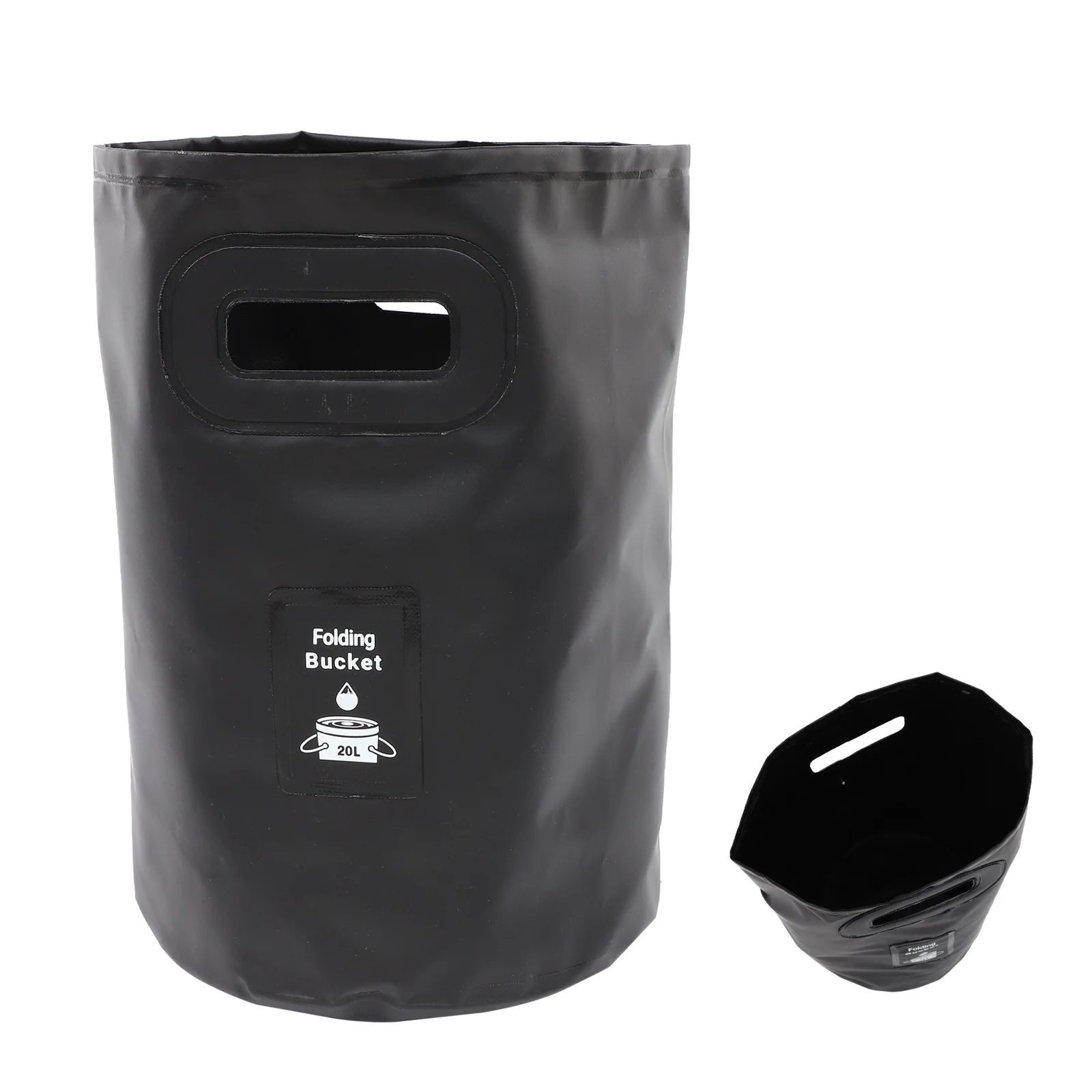 

20L Foldable Water Bucket Large Capacity Portable Camping Water Container For Outdoor Fishing Car Washing Storage Emergency Use