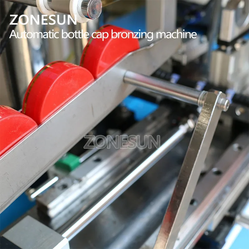 ZONESUN ZY-819S2 Automatic Cap Stamping Machine leather LOGO Creasing machine LOGO stampler name card stamping machine