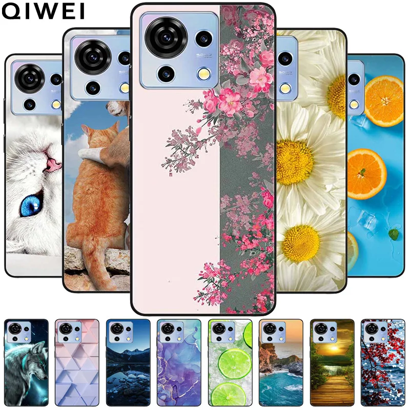 Para ZTE Blade V50 Vita funda protectora de silicona TPU hermosas fundas de teléfono para Blade V 50 Vita parachoques a prueba de golpes cubierta suave V50Vita