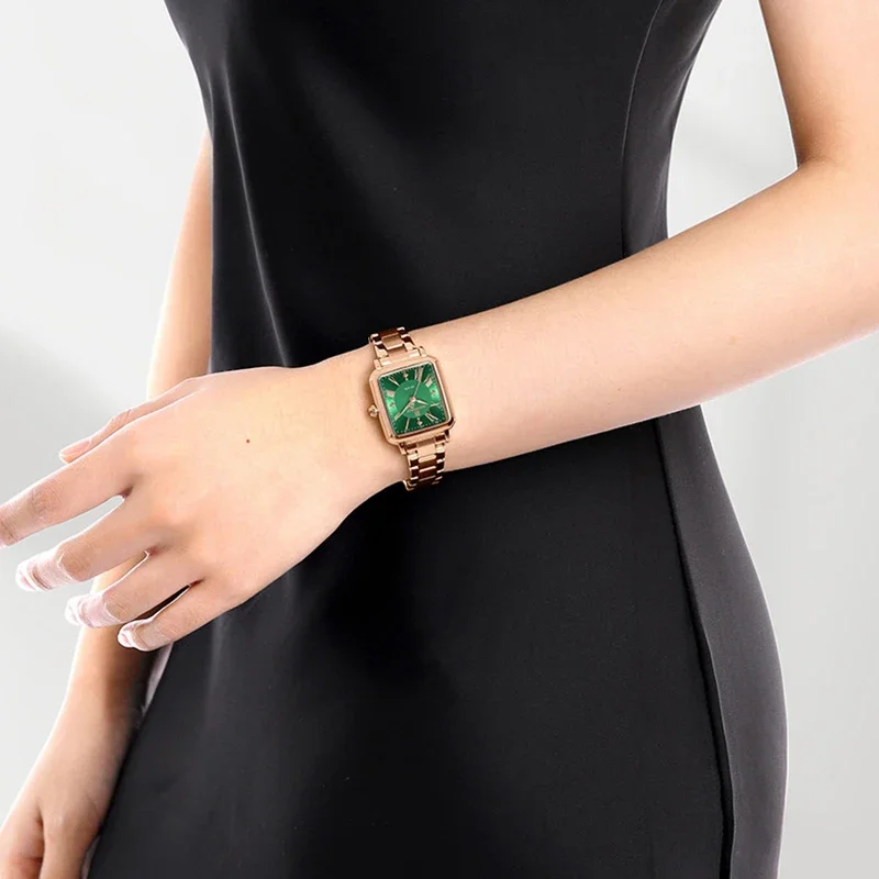 NAVIFORCE New Original Luxury 2025 Watches For Women 30m Waterproof Quartz Stainless Steel Fashion Ladies Watch Relogio Feminino view 4