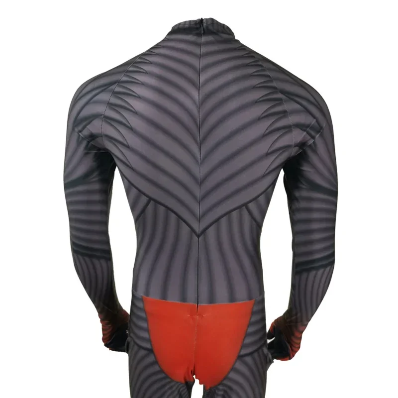 Cosplay Kingdom Hearts Vanitas Homens Crianças Traje Macacões de Halloween Zentai Plugsuit Festa Bodysuit MN3