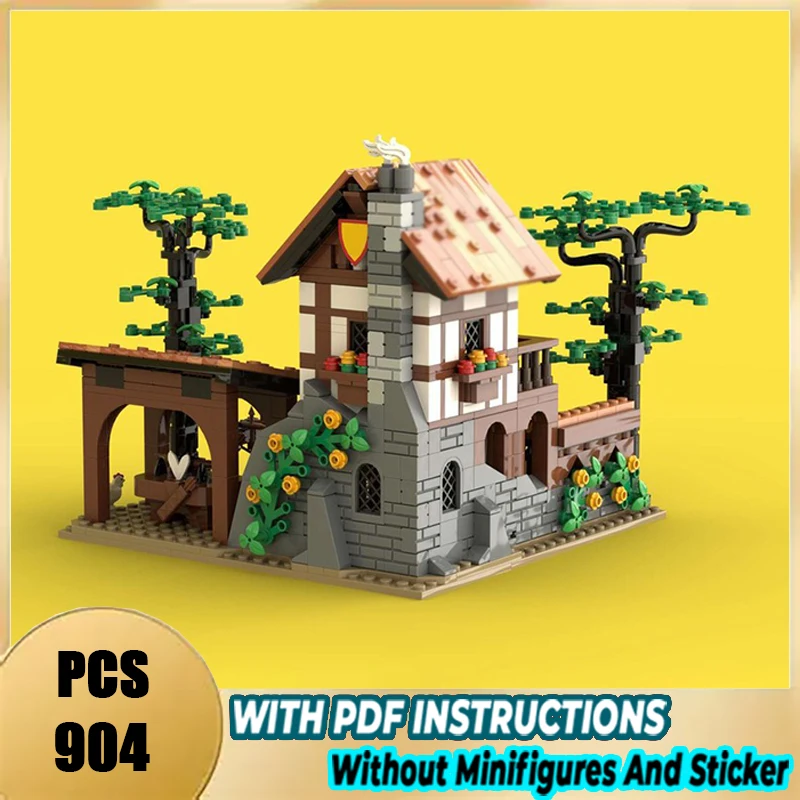 

Exquisite brand new MOC building blocks Knight Archery Range technical modules bricks model gift Christmas toy DIY assembly set
