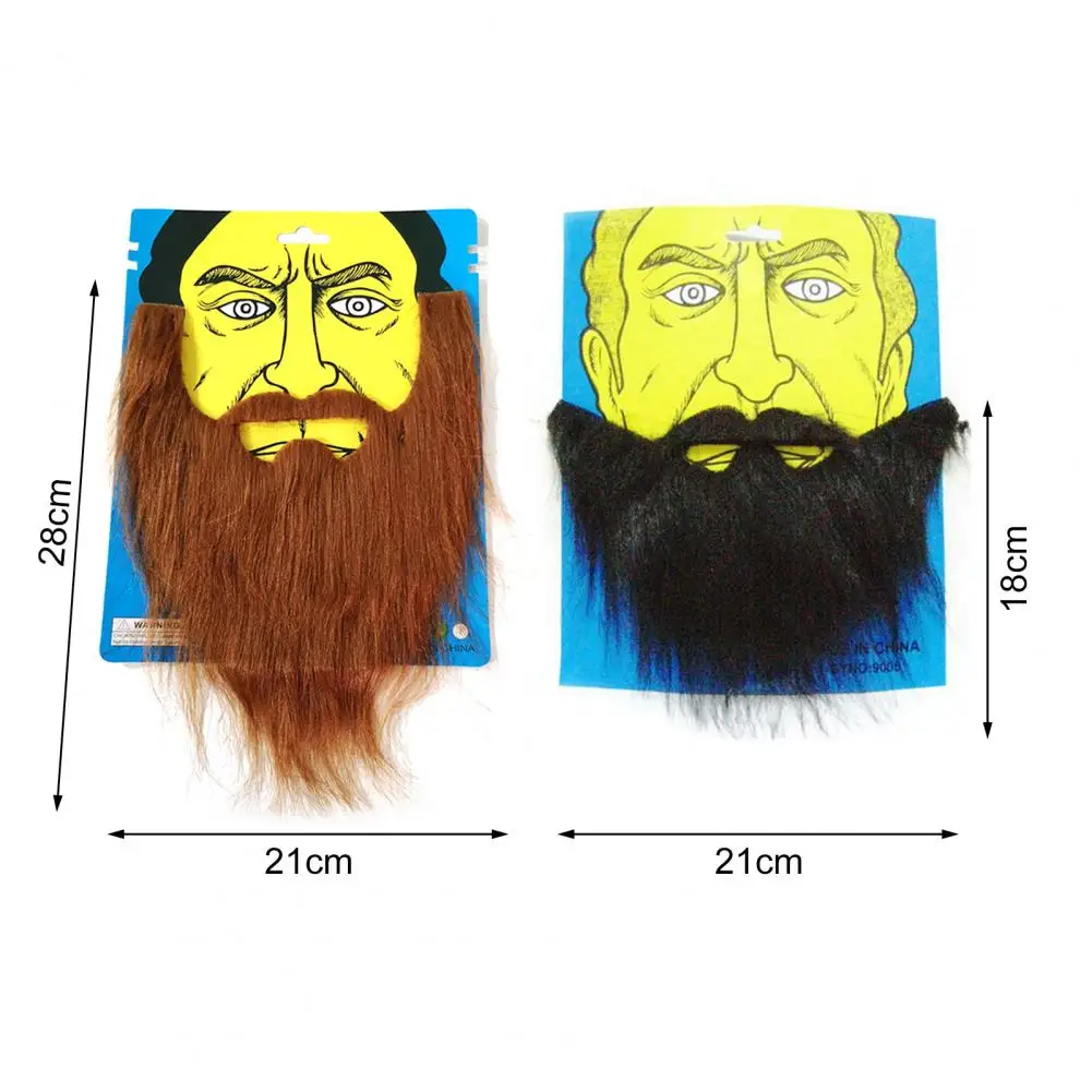 Cosplay Fake Beard  Portable   Adult Whisker Artificial Fake Facial Hair