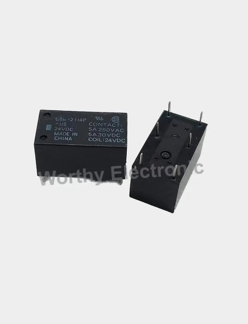 Free shipping   10pcs/lot   12V  5A 6PIN G6B-2114P-US