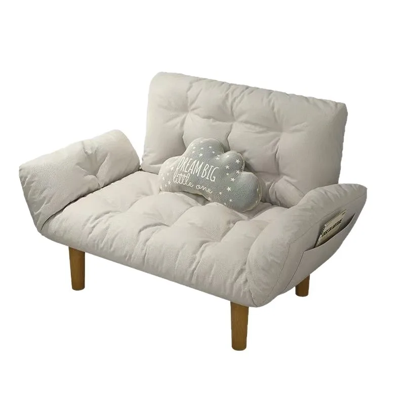 Bedroom simple style rental house, double folding sofa bed, leisure lounge chair