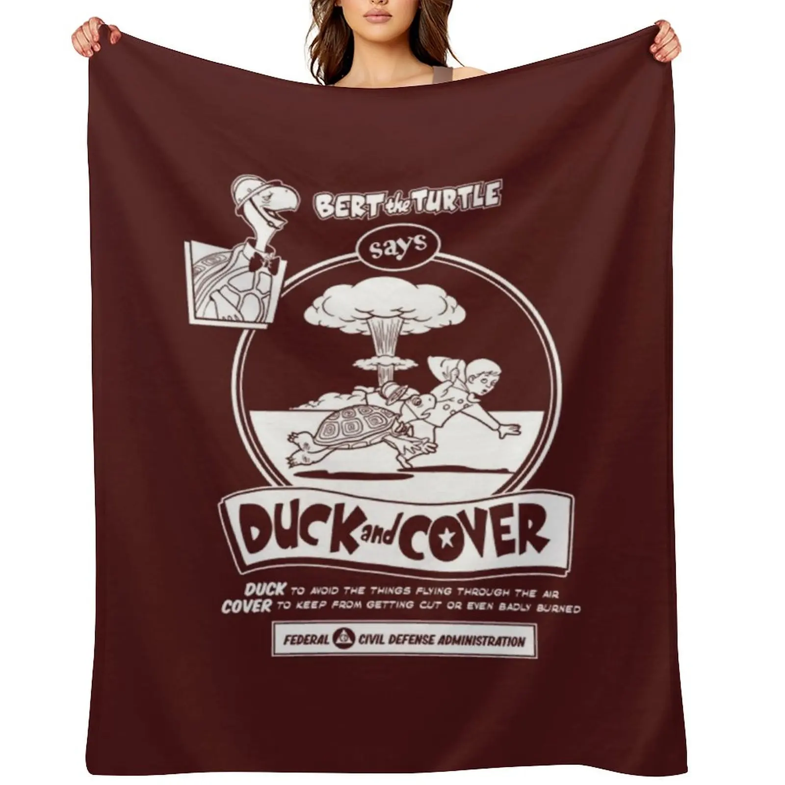 

Bert The Turtle Throw Blanket Large Baby Retros Fashion Sofas Blankets