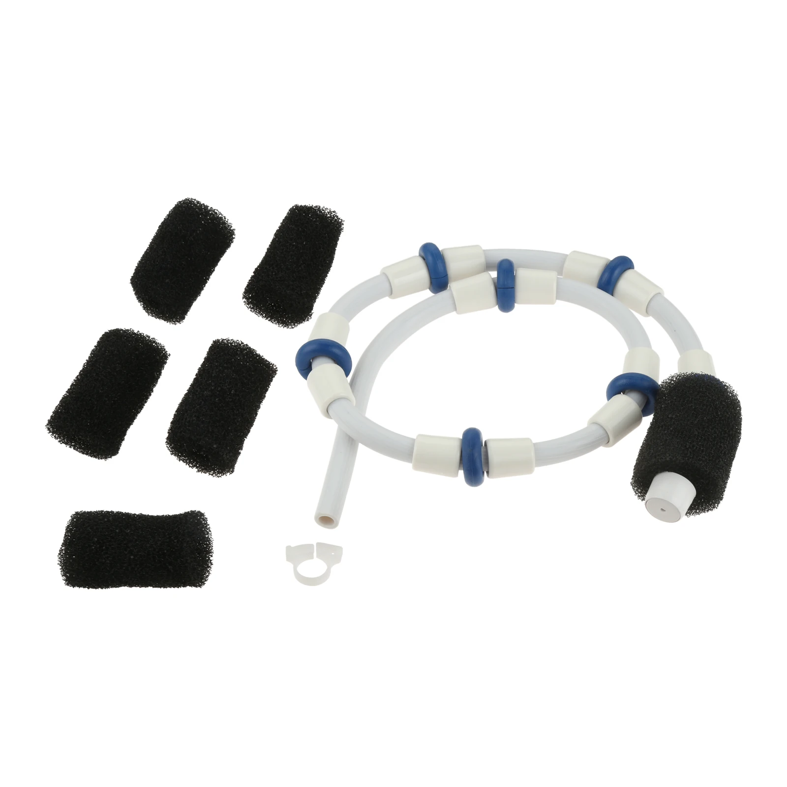 Soft Rubber Automatic Pool Cleaner Sweep Hose Clamp Tail Scrubber Complete B5 B-5 Replacement for Zodiac Polaris 180 280 380 480