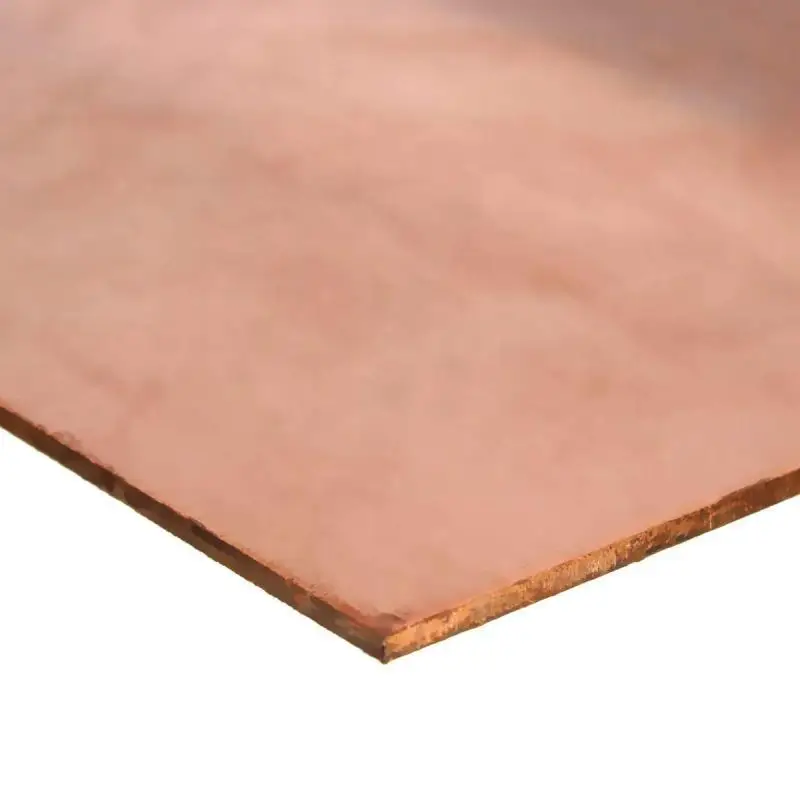 1 PZ di spessore 0.25-8mm 99.9% purezza piastra di lamiera di rame/Piastra di lamiera di metallo Bello comportamento meccanico e stabilità termica