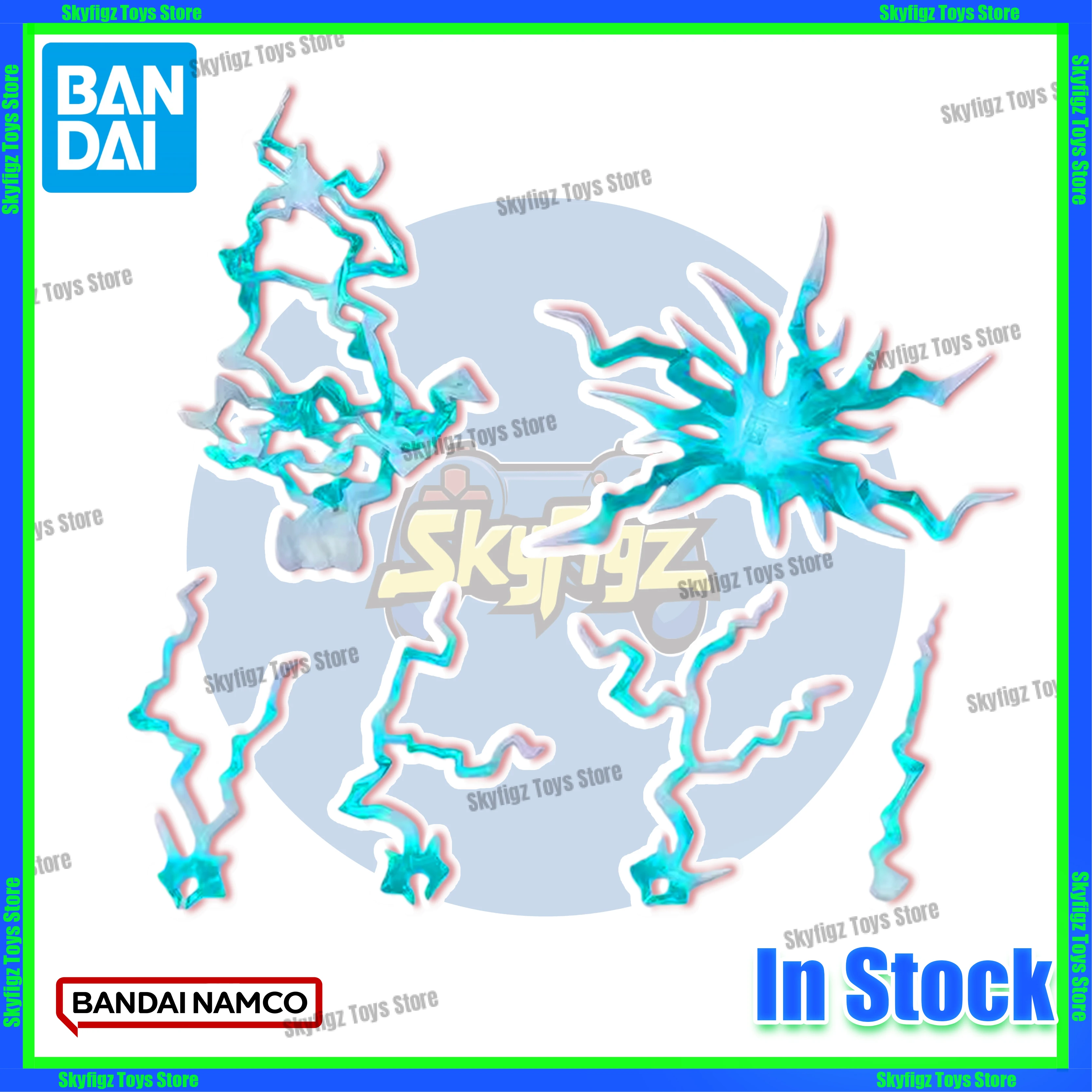 

In stock Bandai Soul EFFECT green lightning accessories special effects parts SHF finished product movable collection gift