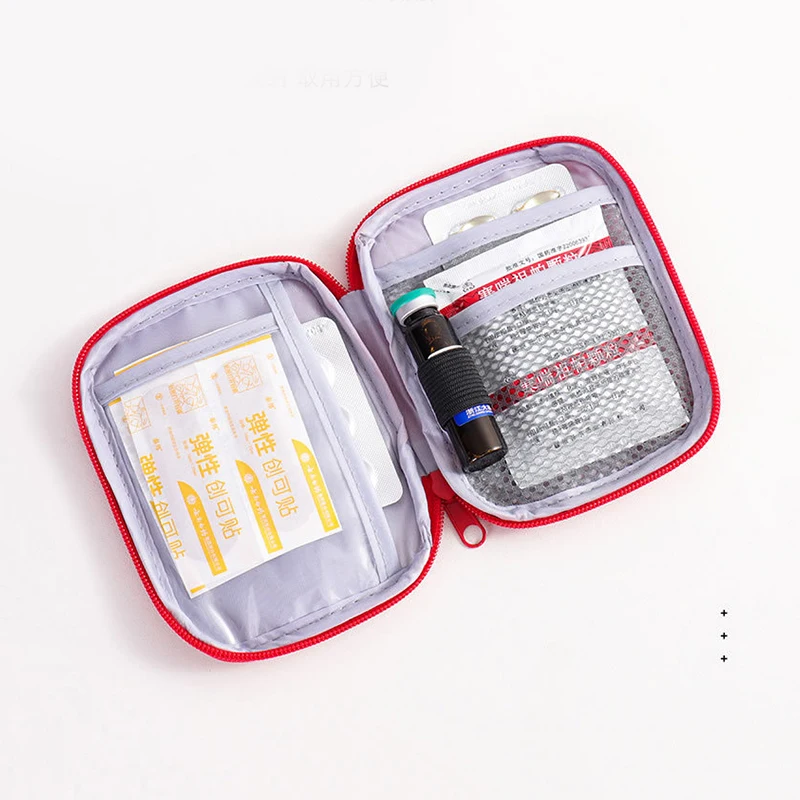 Kit di pronto soccorso da campeggio portatile borsa medica di emergenza custodia da viaggio custodia impermeabile per Kit per auto borsa vuota di