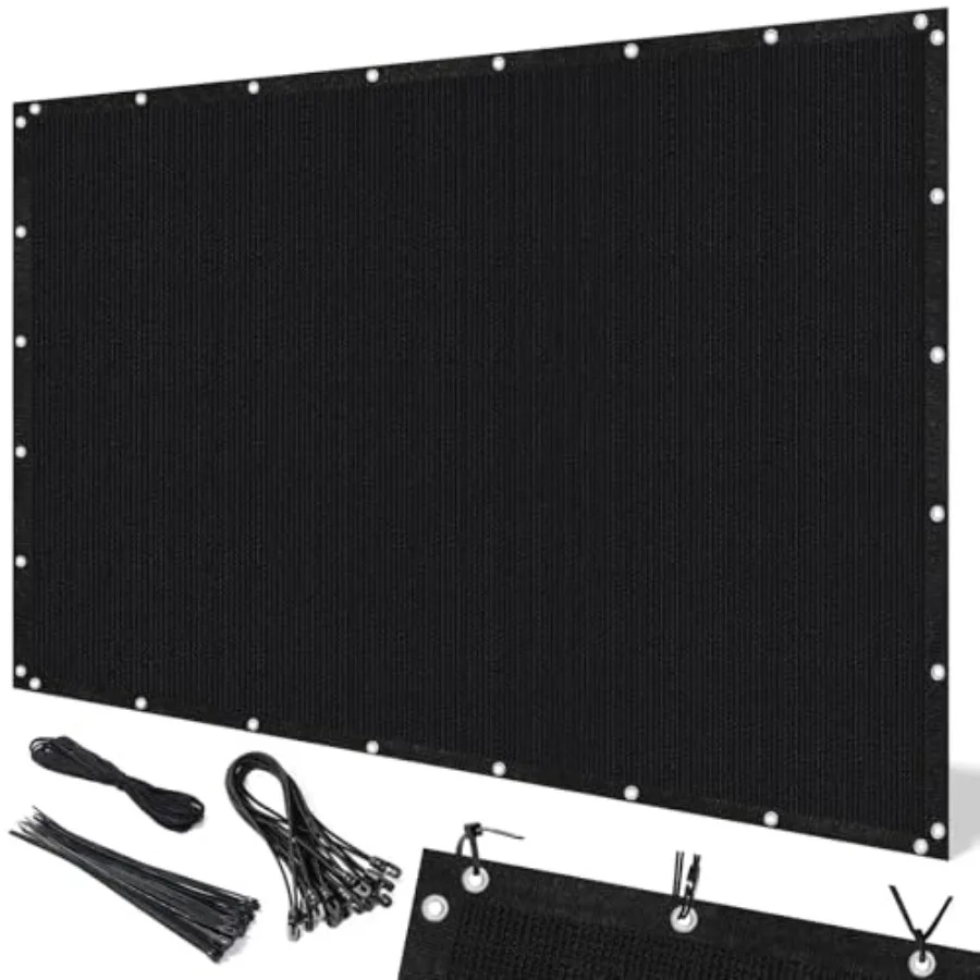 

90% солнцезащитный брезент 8x10 футов для перголы Sade Cover с люверсами Sun Sn Faric брезент для патио, открытого сада, у двора отсутствие