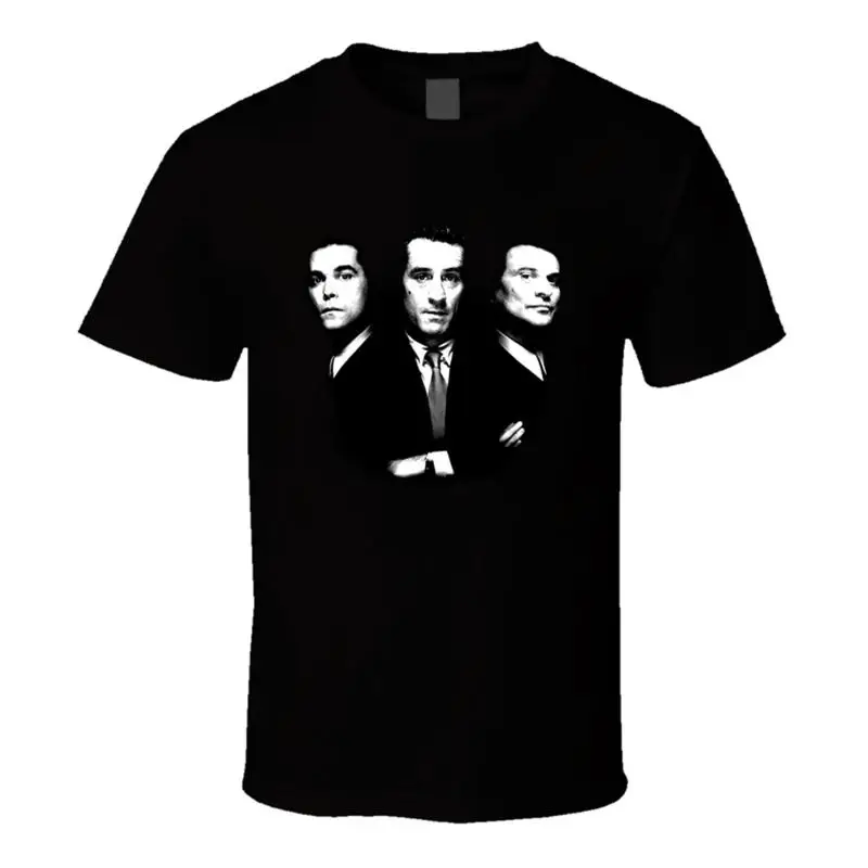 

Черная футболка Goodfellas Gangster Mafia с персонажем фильма в стиле ретро, новая