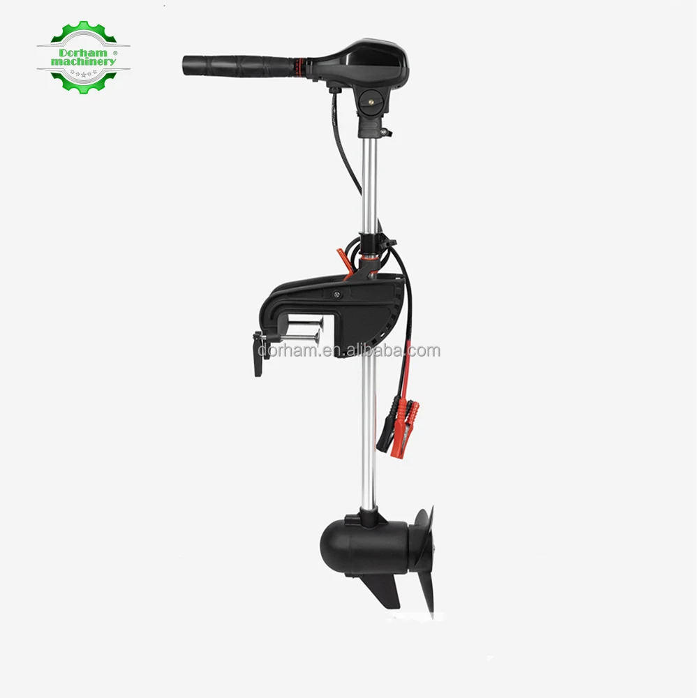 Dorham 12V 24V 48V 24V Brushless Motor S300 Kayak Electric Outboard Thruster Aluminum 130LBS/24V Electric Outboard Engine
